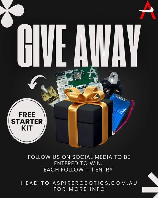 Free Give Away!! WIN a free aspire robotics kit