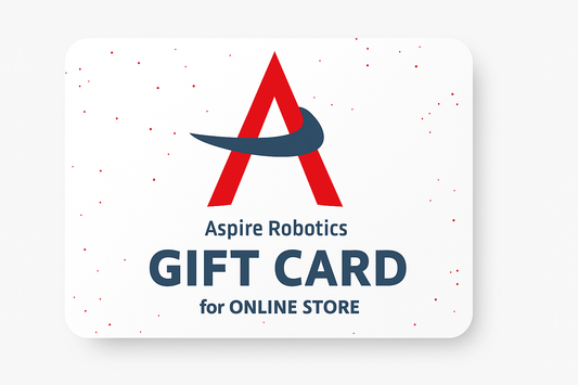 Aspire Robotics Gift Card | Best gift for robot Enthusist!
